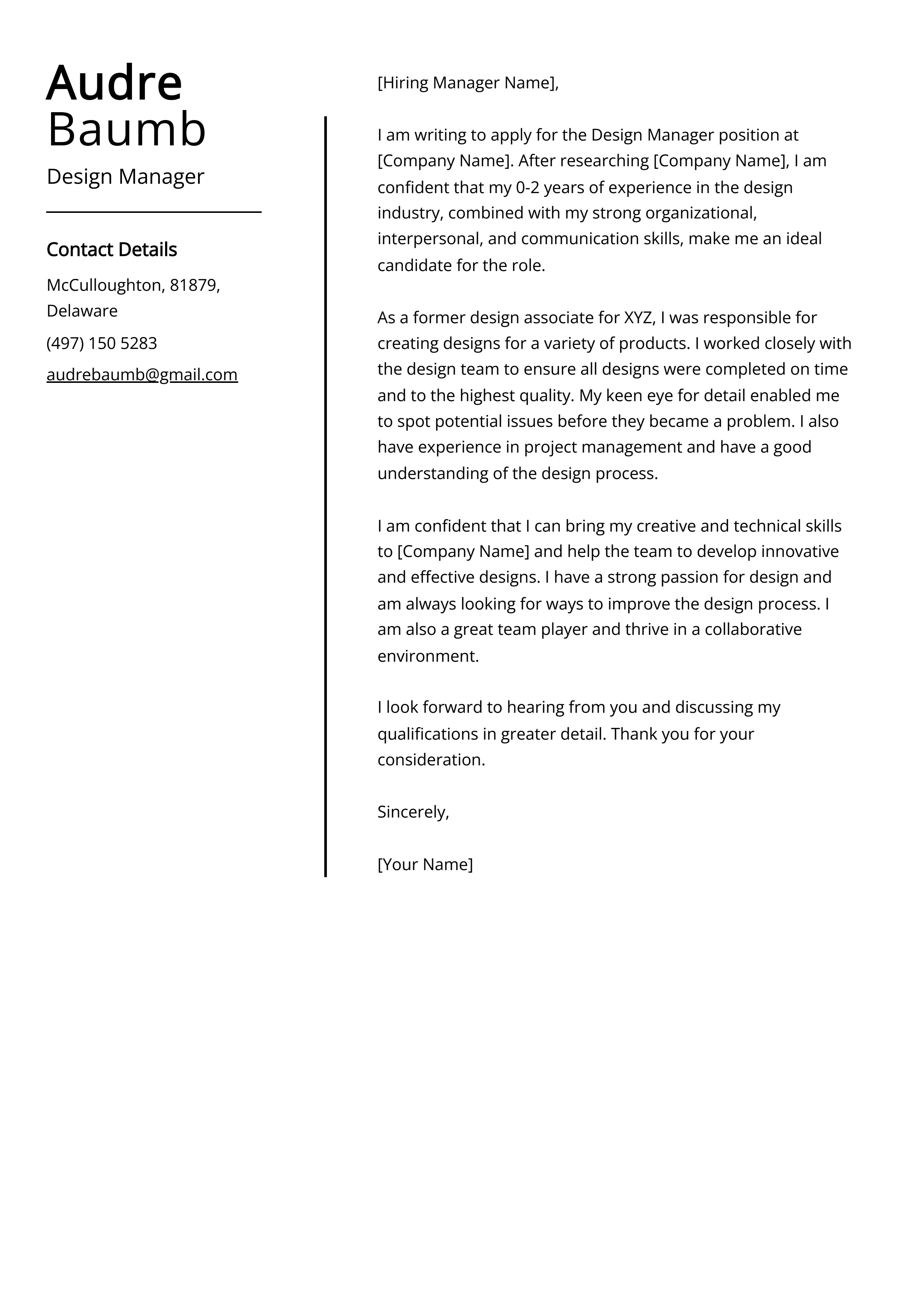 How to Write a Standout Cover Letter for Design Roles: Key Tips